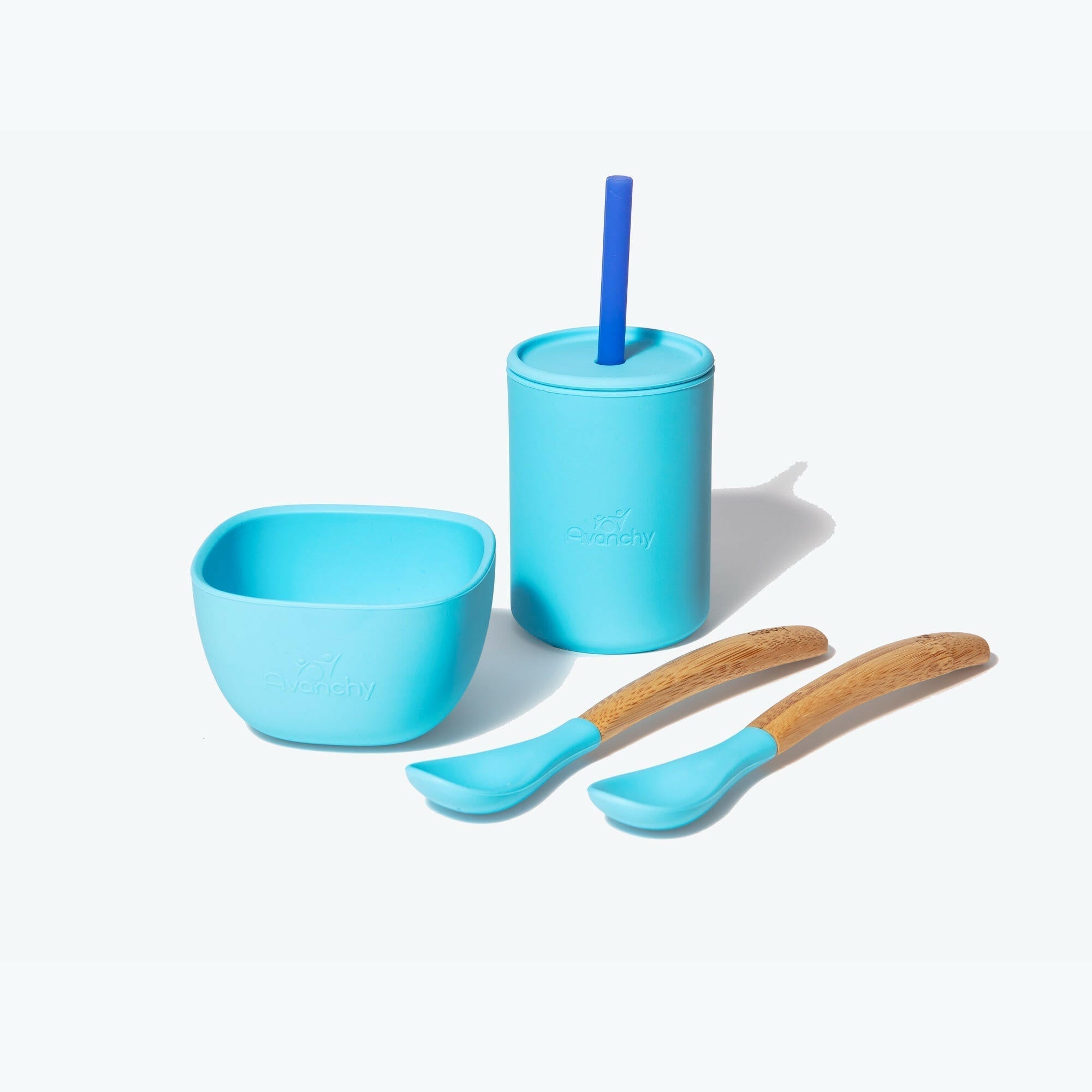 5 oz. Avanchy La Petite Essential Set Baby Feeding Avanchy Sustainable Baby Dishware