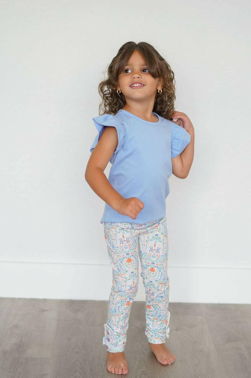 Flutter Tee in Baby Blue Ollie Jay