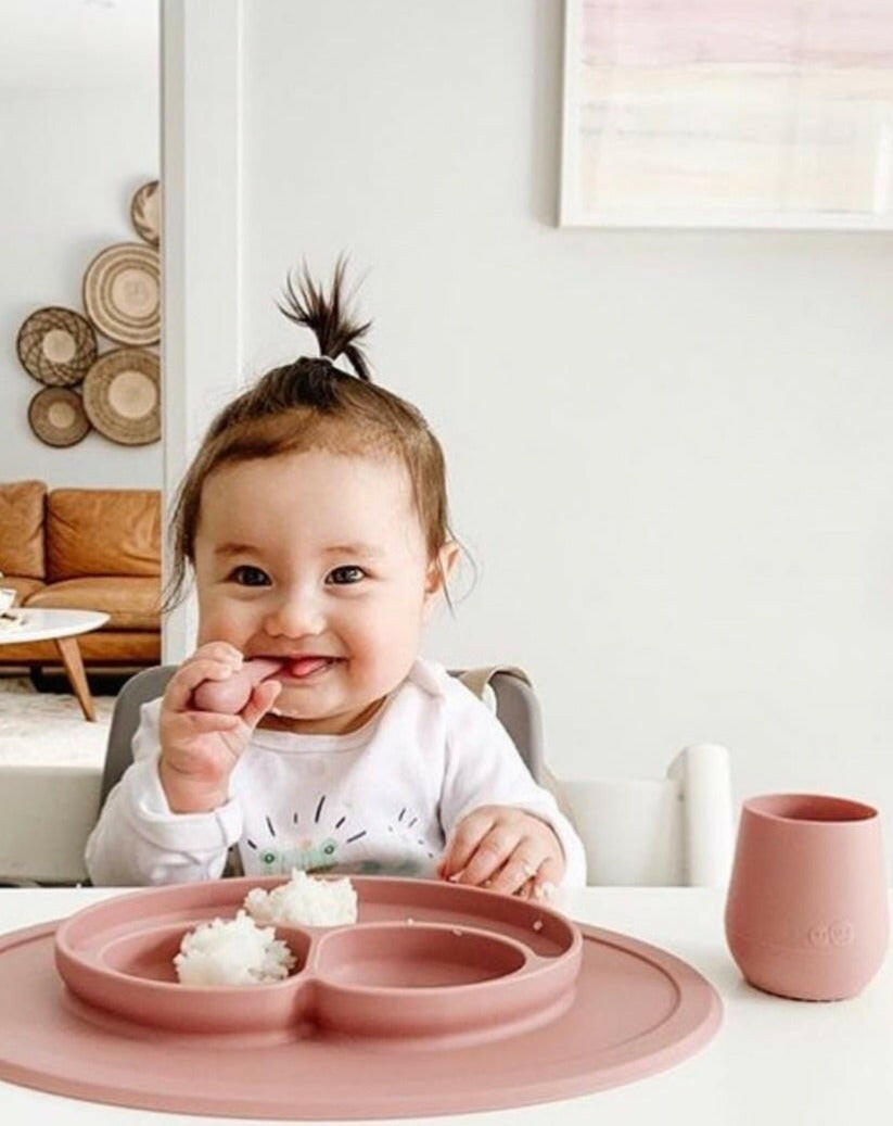 First Foods Set - Blush Feeding Ezpz