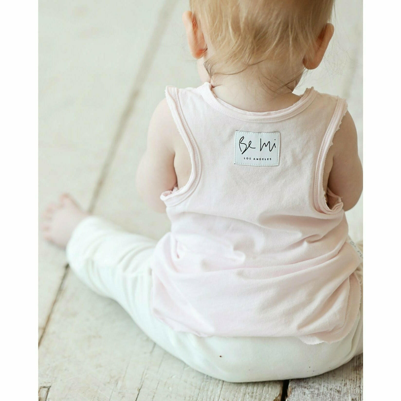 Asher Baby Tank Top Olive Tanks Be Mi Los Angeles
