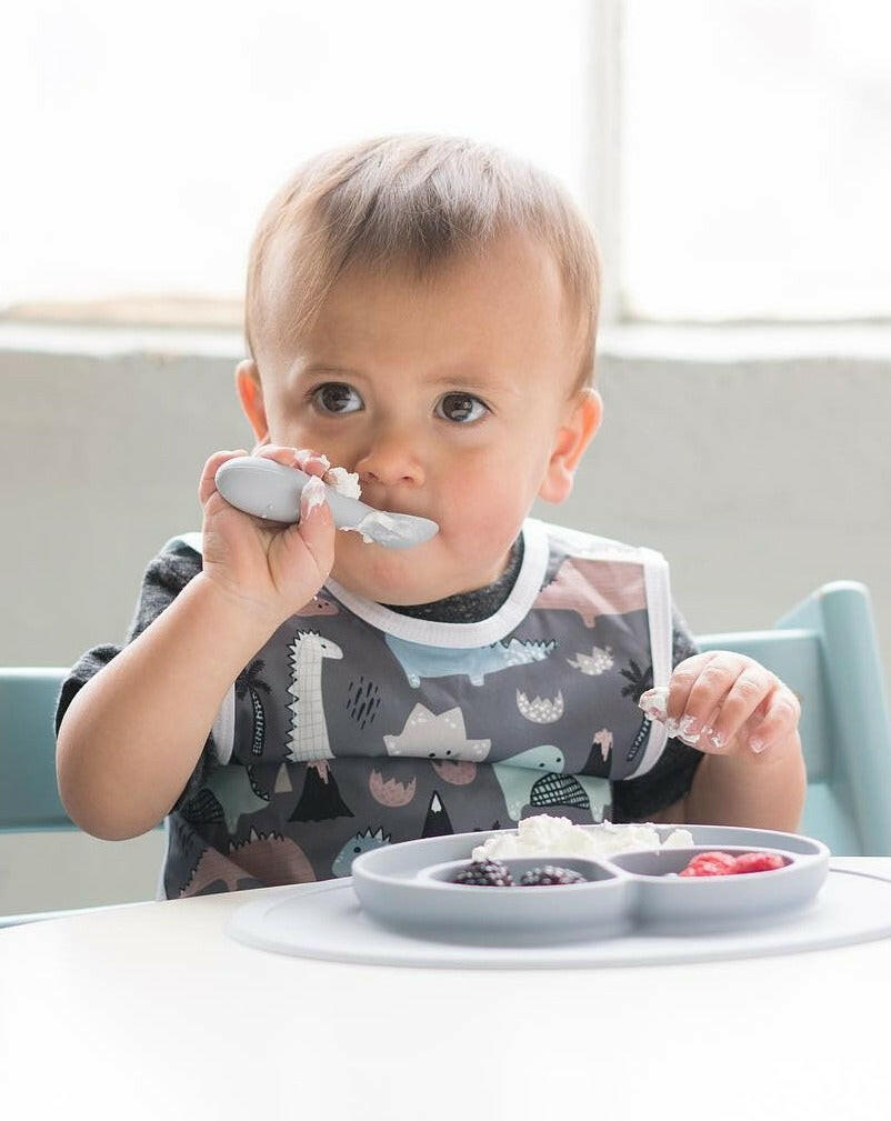 Tiny Spoon (2-pack) - Pewter Feeding Ezpz