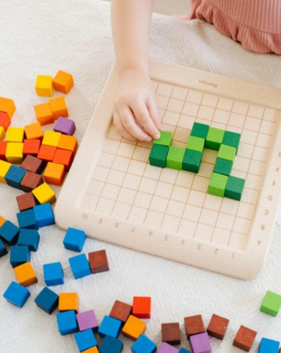 100 Counting Cubes - Unit Plus PlanToys
