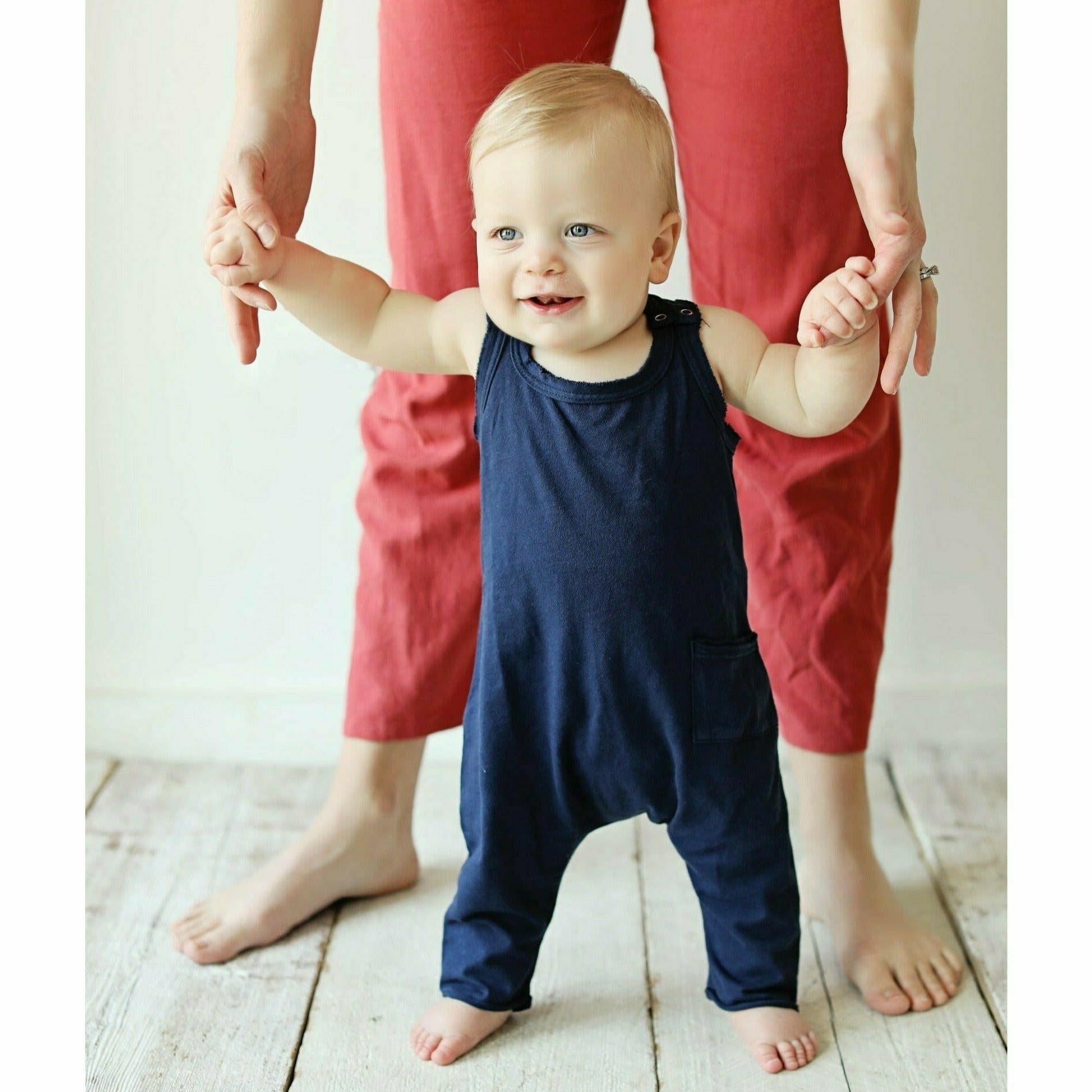 Baby Romper Navy Rompers Be Mi Los Angeles