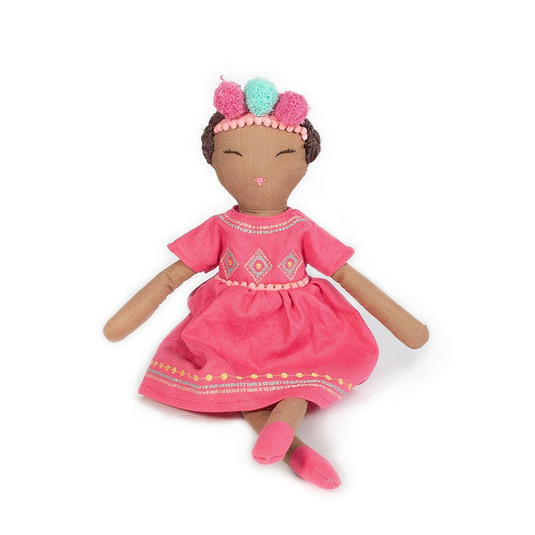 'Simone' Bohemian Princess African American Doll DOLL MON AMI