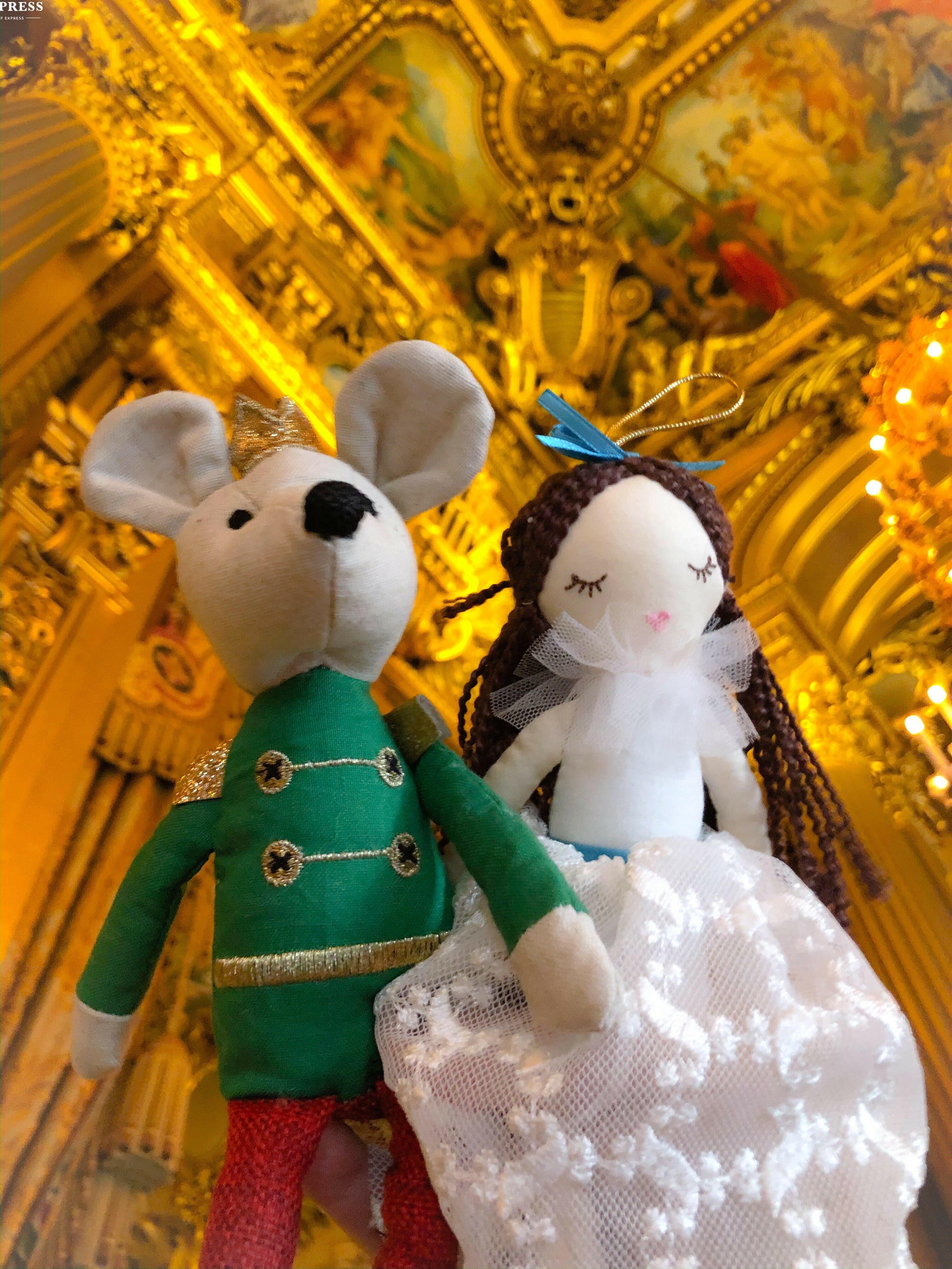 'Clara' Nutcracker Doll Ornament Ornaments MON AMI