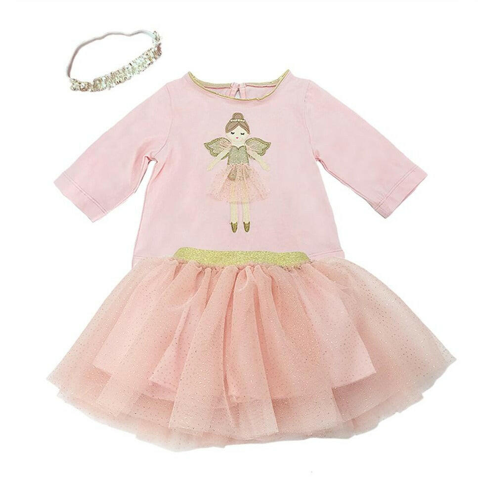 Ballerina 3 Piece Girl's Tutu Skirt Set Clothes MON AMI