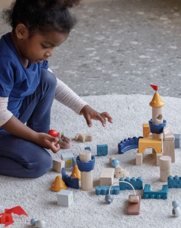 plan toys castle blocks