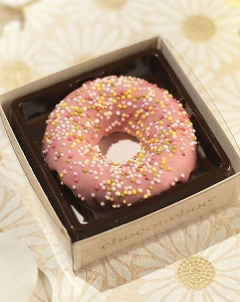 Chocolate Doughnut Valentines Choc on Choc