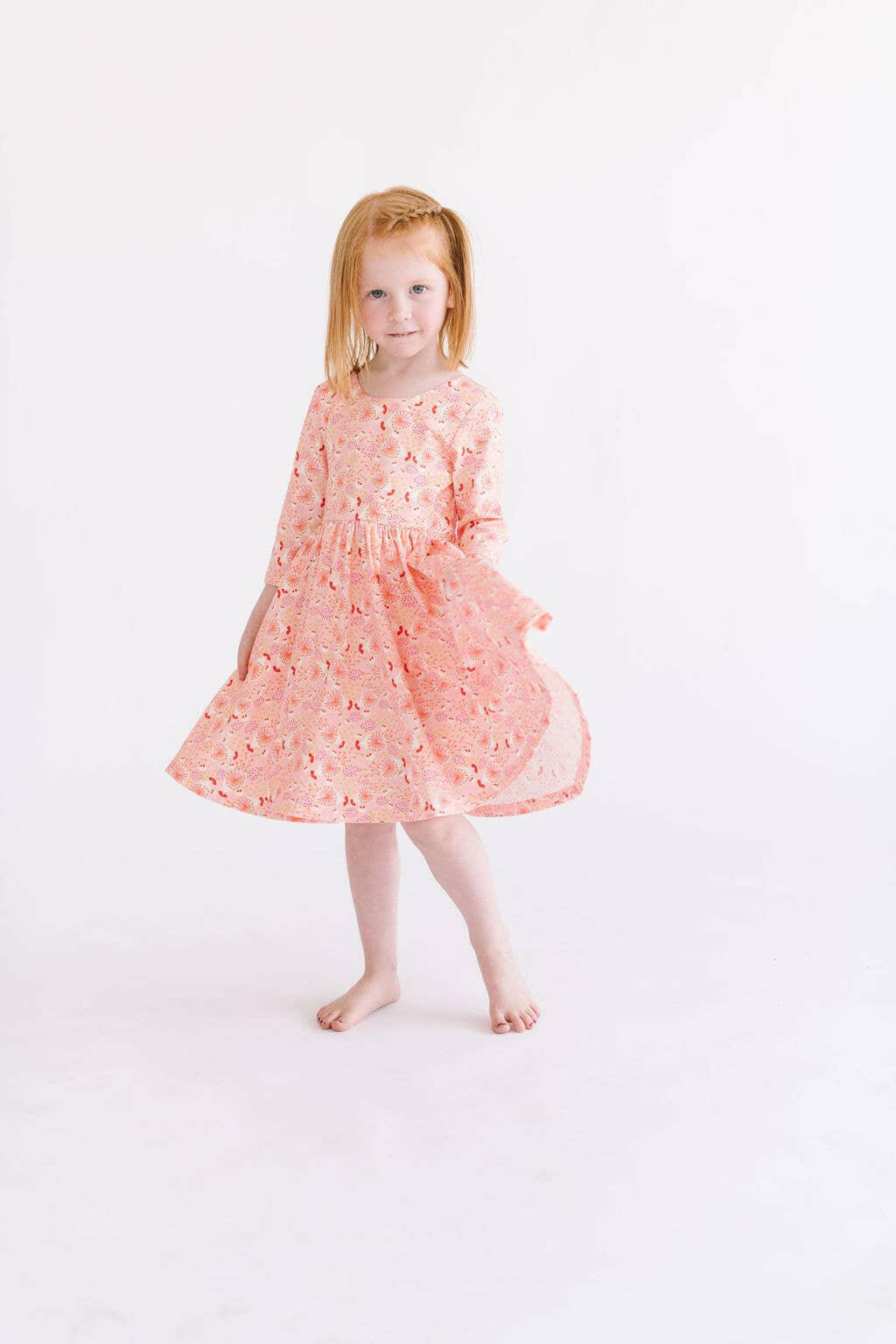 Emile Dress in Fluffy Wishes Ollie Jay