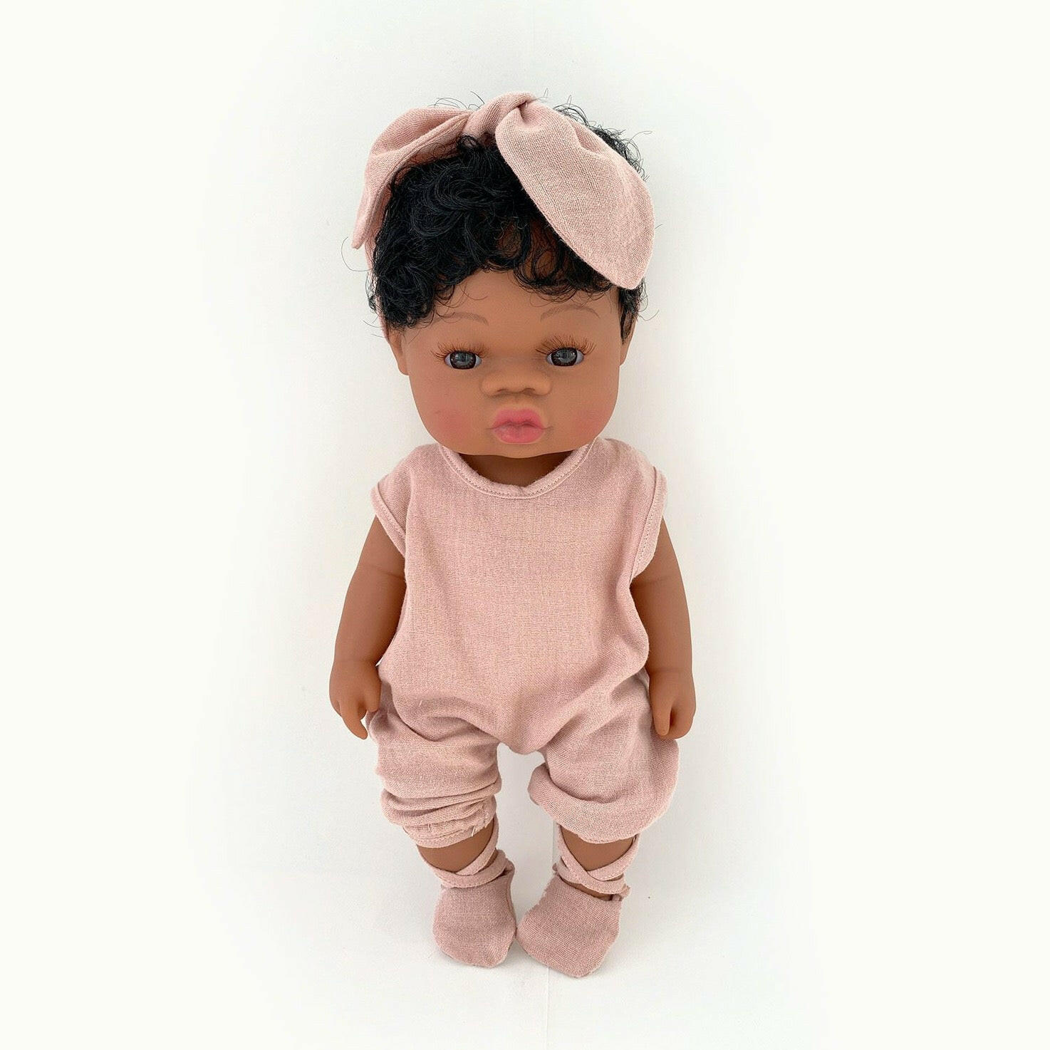 Black Baby Doll Shiny Loreta Dolls Mrs.Ertha