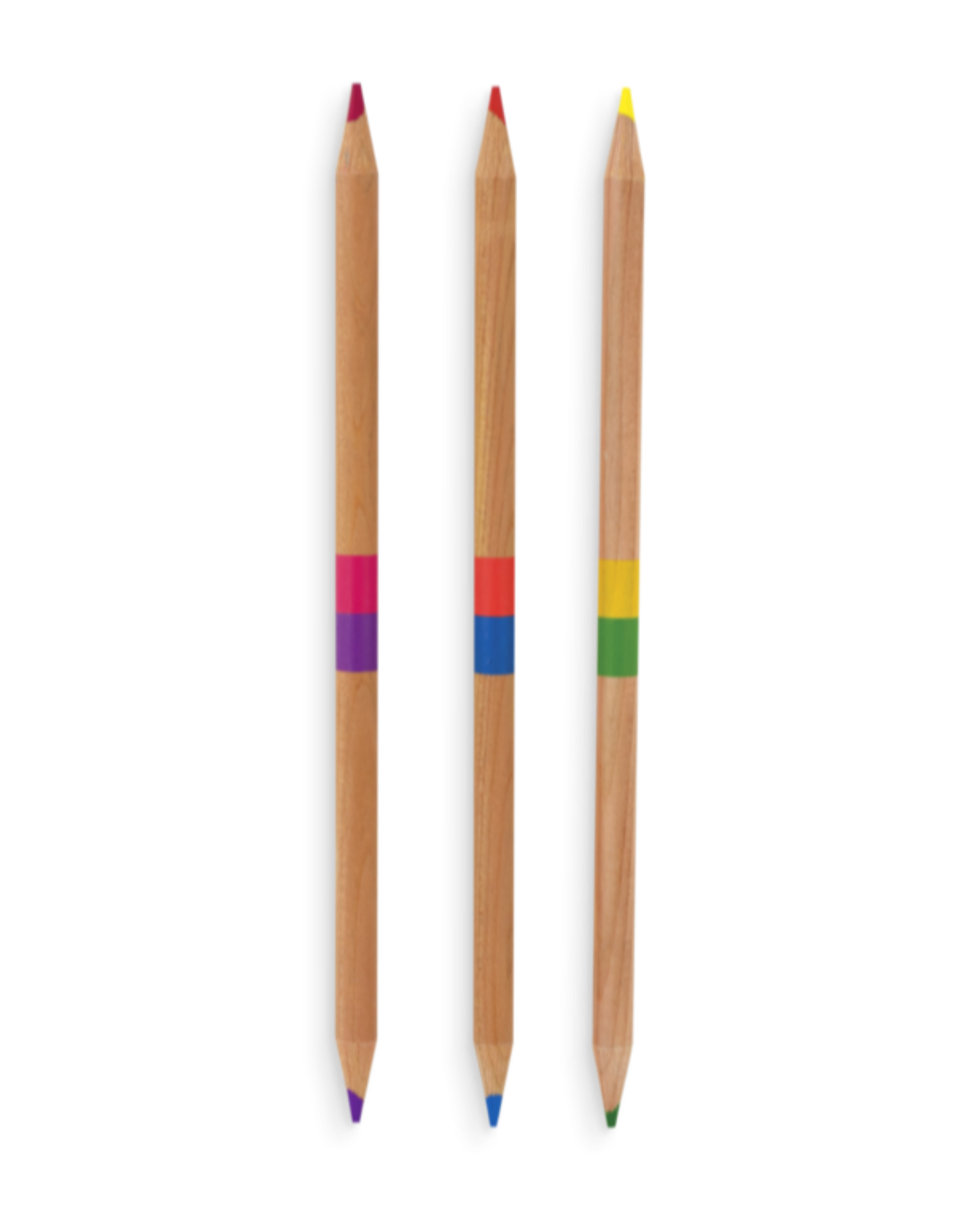 2 of a Kind Double Ended Colored Pencils Art Supplies OOLY - Art & School Supplies