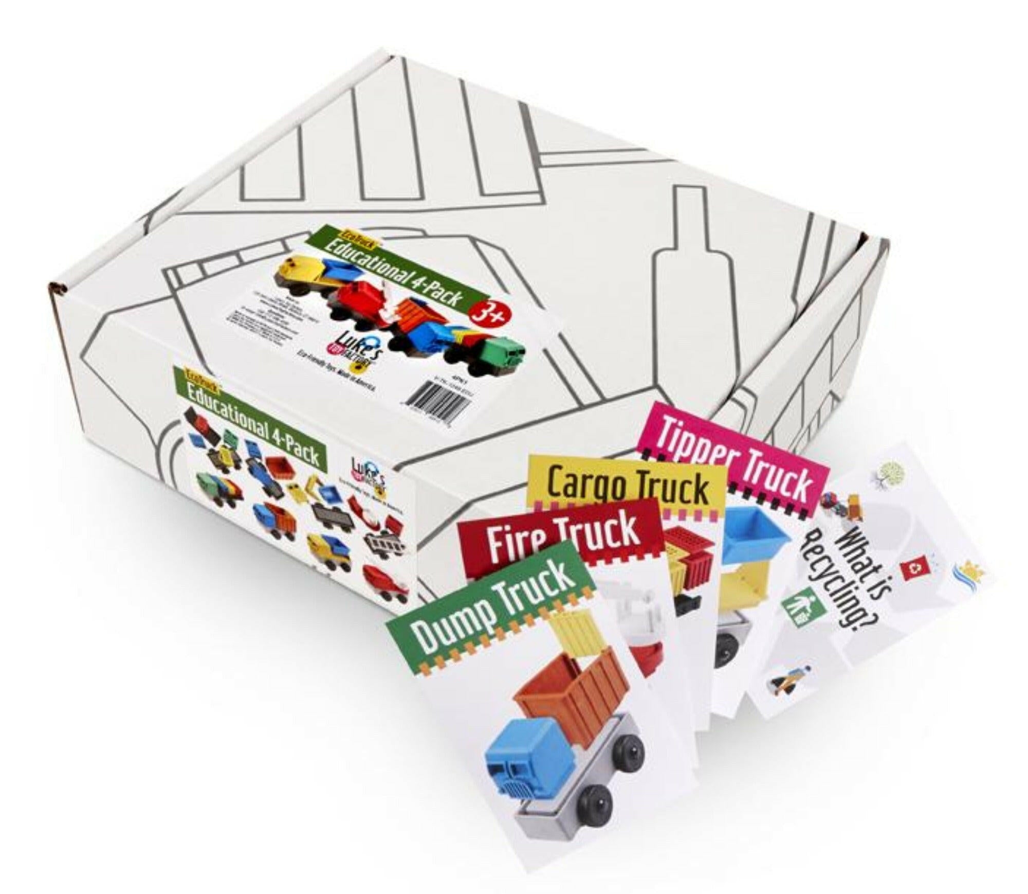 Luke's Toy Factory Educational 4 Pack Kids Toys Luke's Toy Factory