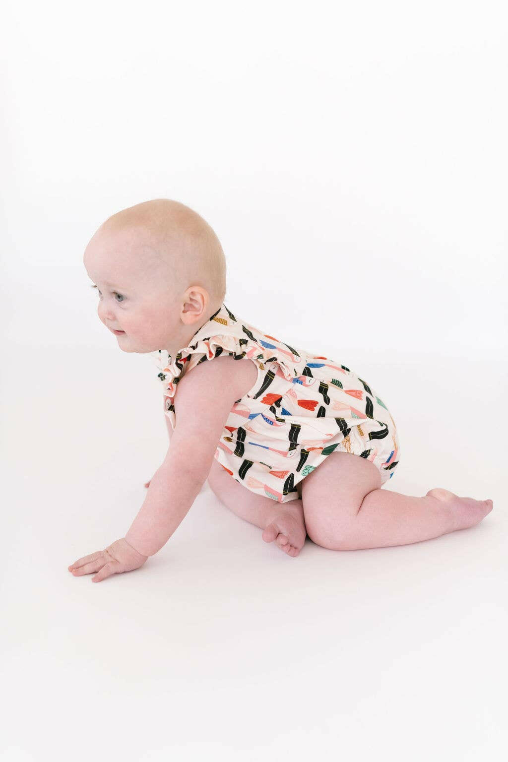 Betsy Romper in Toucan Play romper Ollie Jay