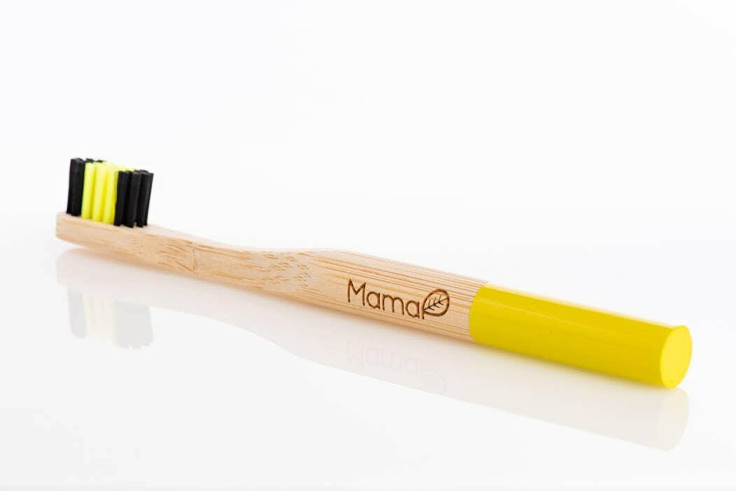Kid's Save The Bees Bamboo Toothbrush Kids Essentials MamaP