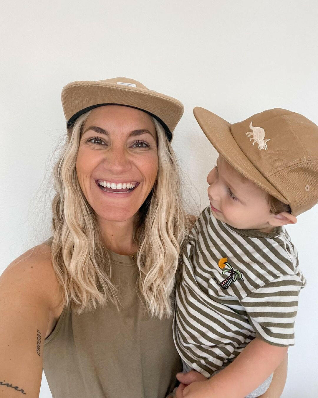 Five-Panel Kids Hat - Triceratops Dinosaur Hats Rad River Co.