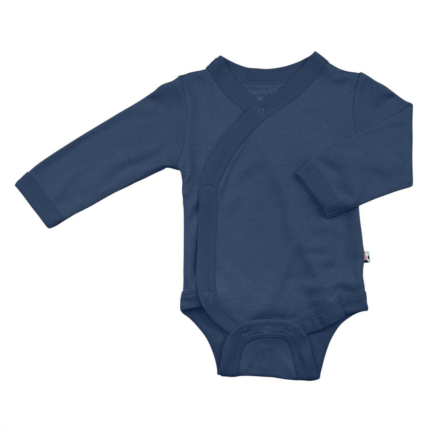 Kimono Bodysuit/Onesie Baby Clothing BabySoy 0-3 Indigo