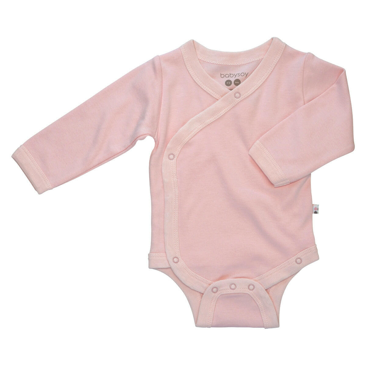 Kimono Bodysuit/Onesie Baby Clothing BabySoy 0-3 Peony