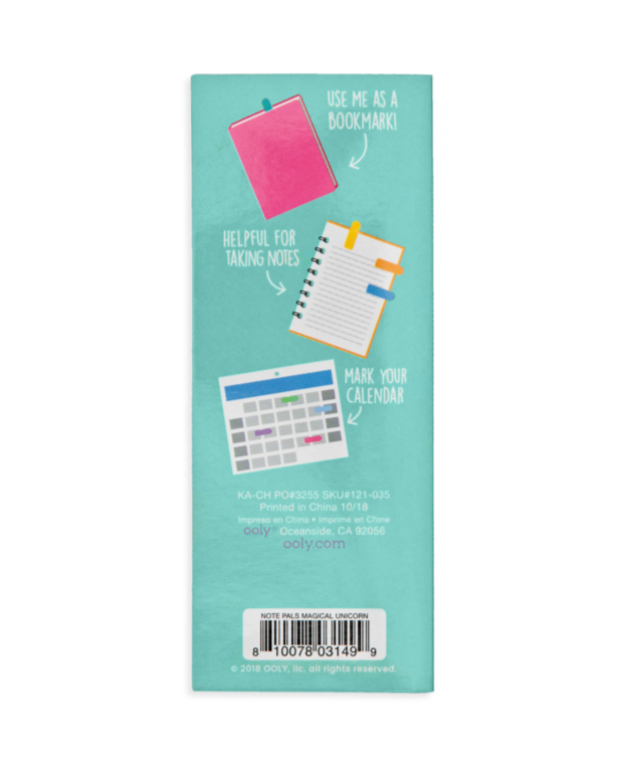 Note Pals Sticky Note Tabs - Magical Unicorn Art Supplies OOLY - Art & School Supplies