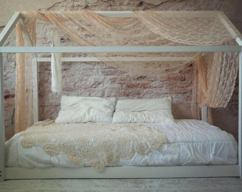Playhouse Bed - Twin Size Children's Furniture Be Mindful
