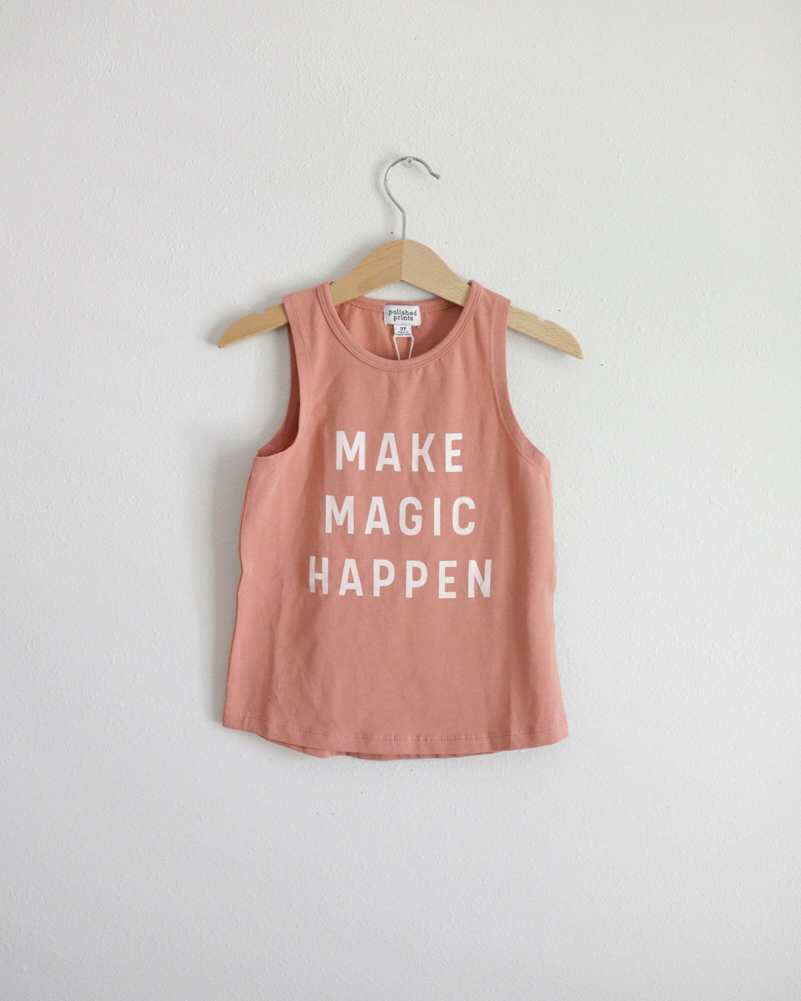 Make Magic Happen Kid's Everyday Tank Top Polished Prints