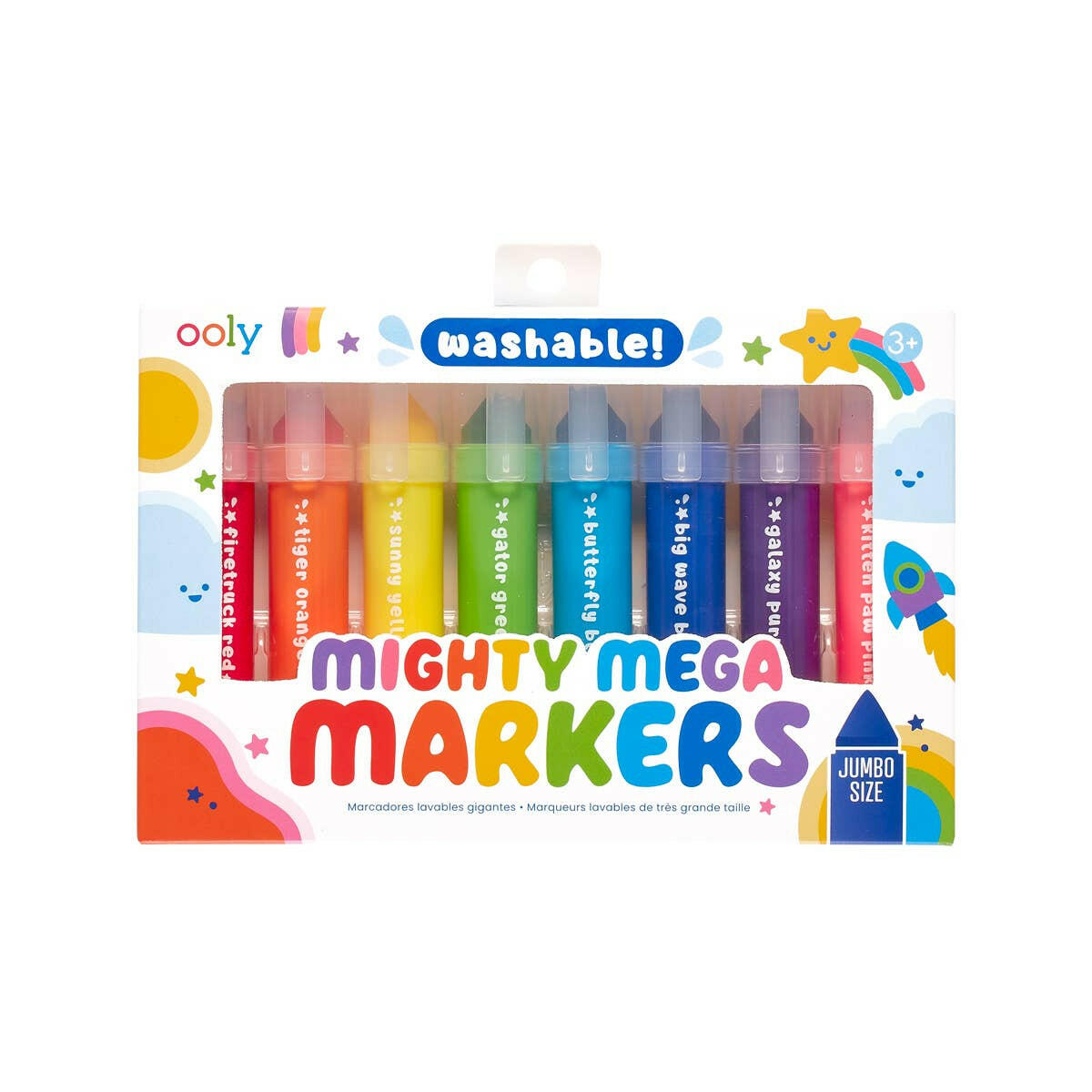 Mighty Mega Markers - Set of 8 Art Supplies OOLY - Art & School Supplies