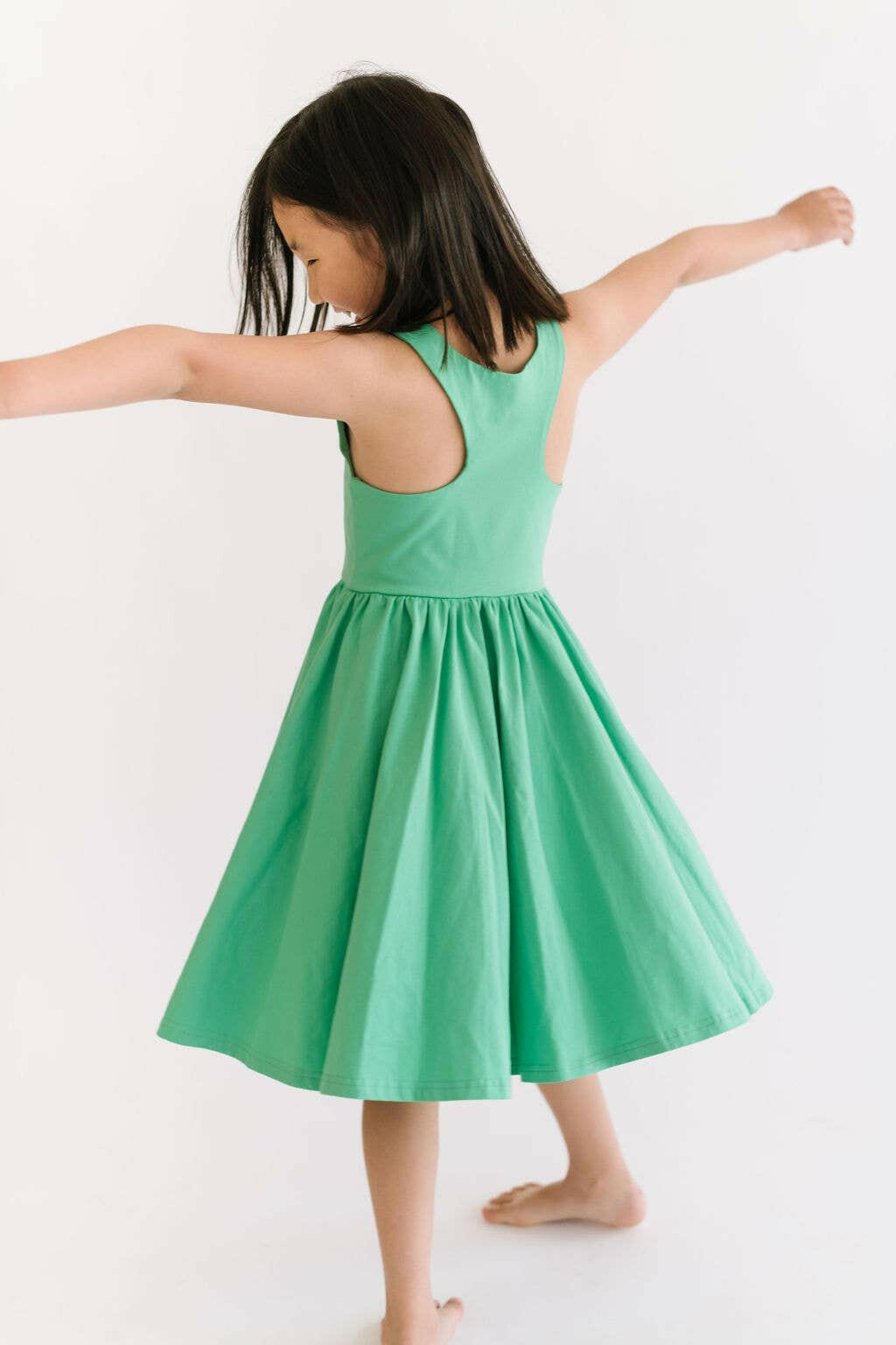 Charlotte Dress in Sea Green dress Ollie Jay