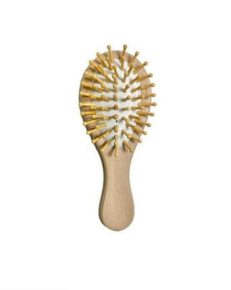 Natural wood doll hairbrush Doll Accessories Minikane