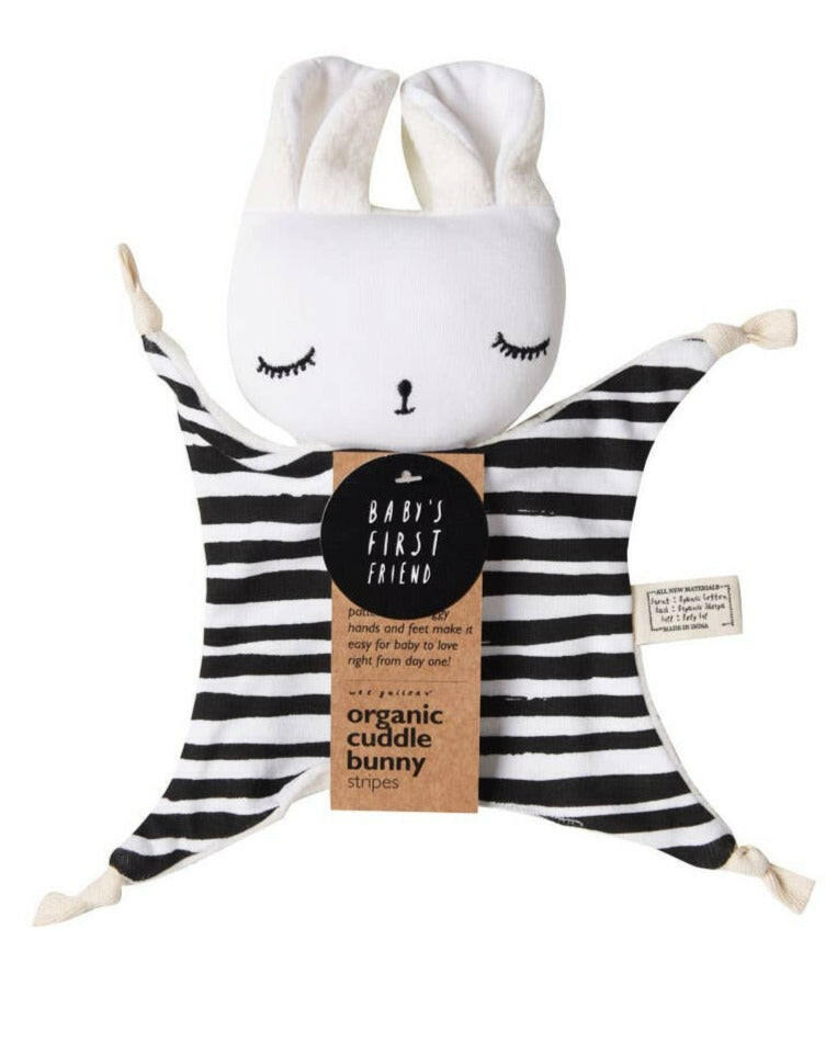 Stripes Cuddle Bunny Baby Toys Wee Gallery