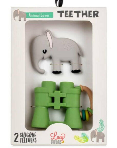 Animal Lover Teether Toy Baby Essentials Lucy Darling