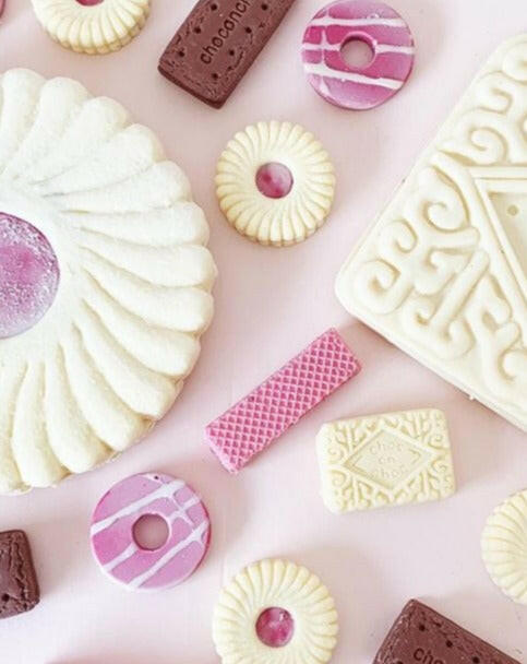 Mini Chocolate Biscuits Valentines Choc on Choc