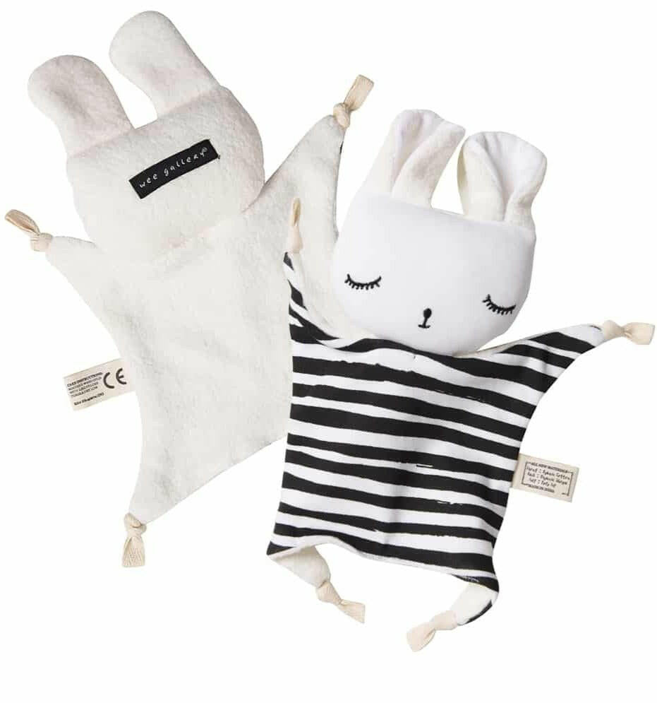 Stripes Cuddle Bunny Baby Toys Wee Gallery