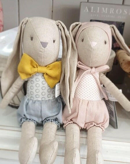Baby Girl Bunny in Bonnet Kids Toys Alimrose
