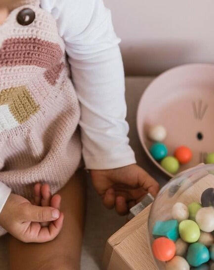 Gatcha Gatcha Wooden Gumball Dispenser Kids Toys kiko+ and gg*