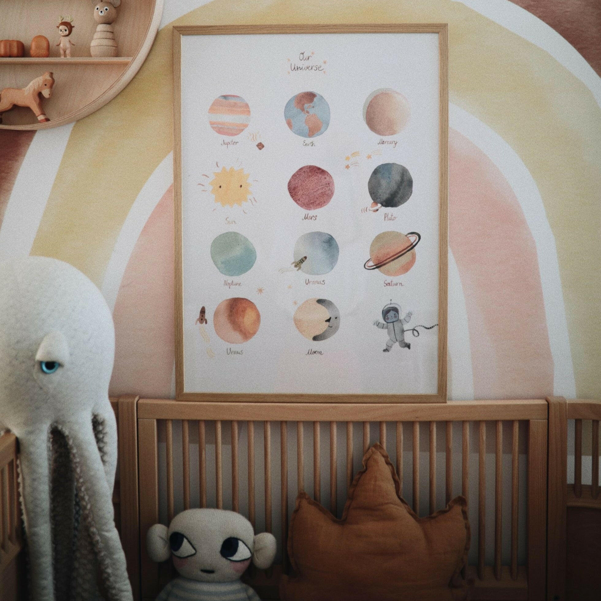 Space Poster Home Decor Mushie