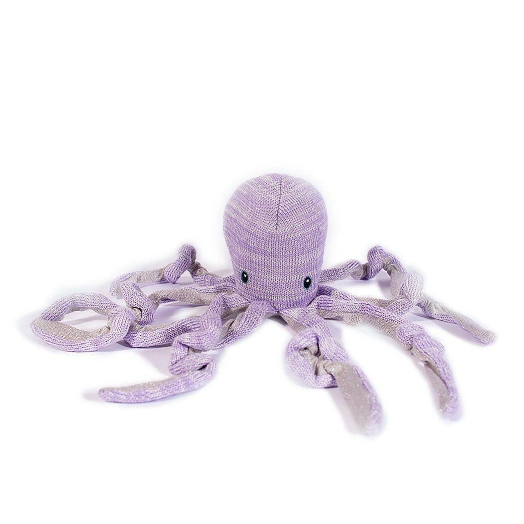 'Orla' Octopus Knit Stuffed Animal Stuffed Toy MON AMI