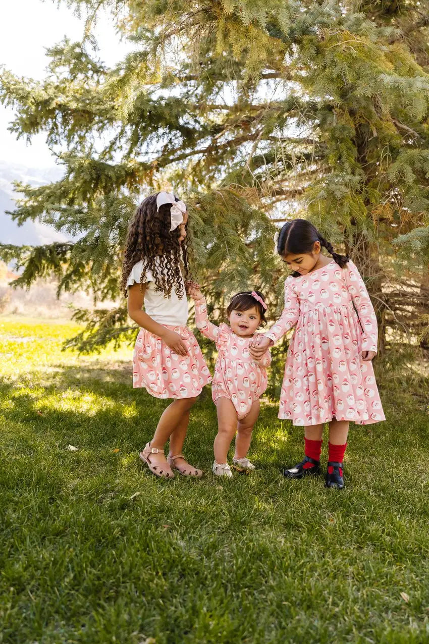 Gwendolyn Dress in Santa Ollie Jay