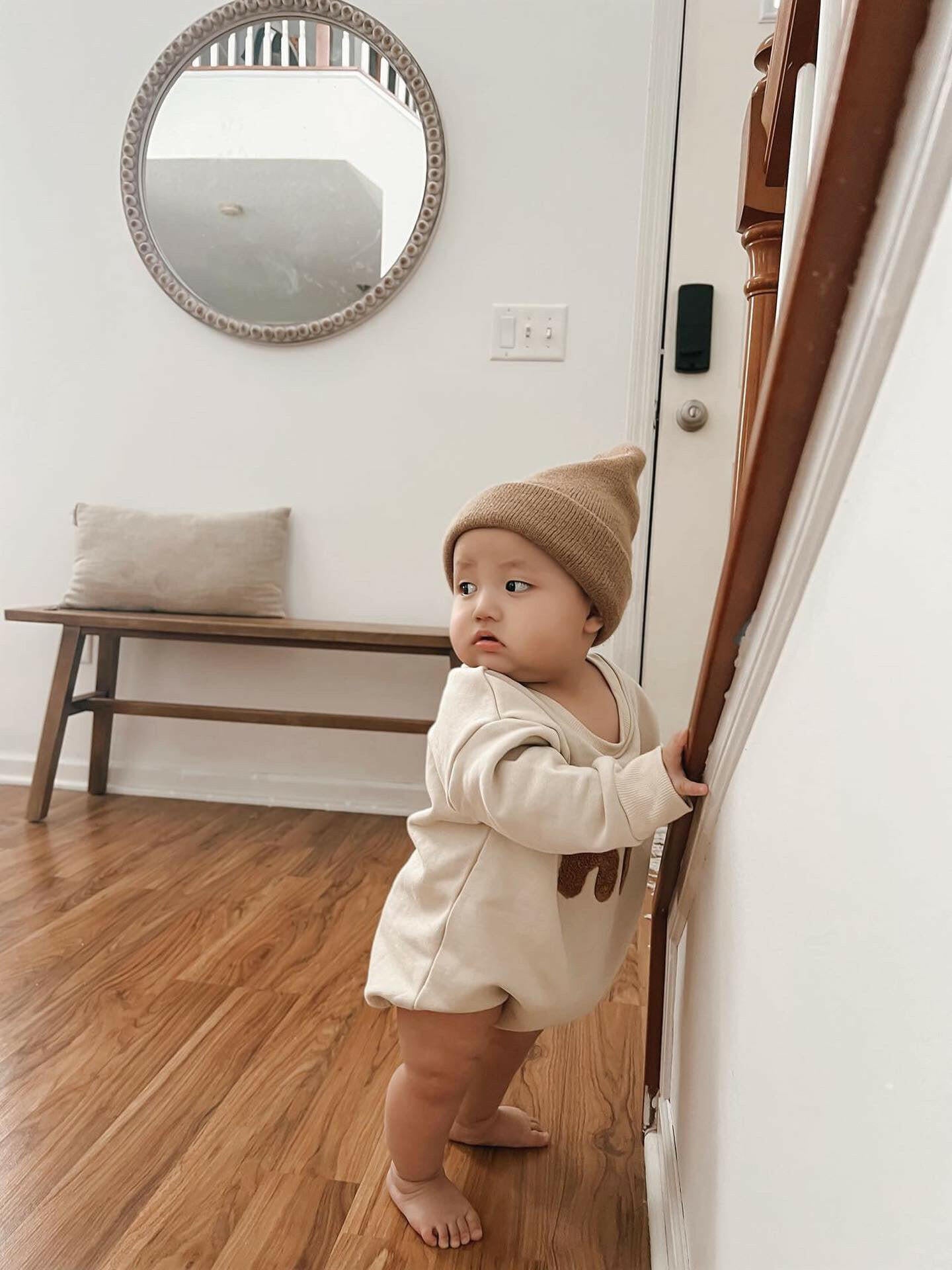 "hi." Bubble Romper 18-24 Months Luna + Luca