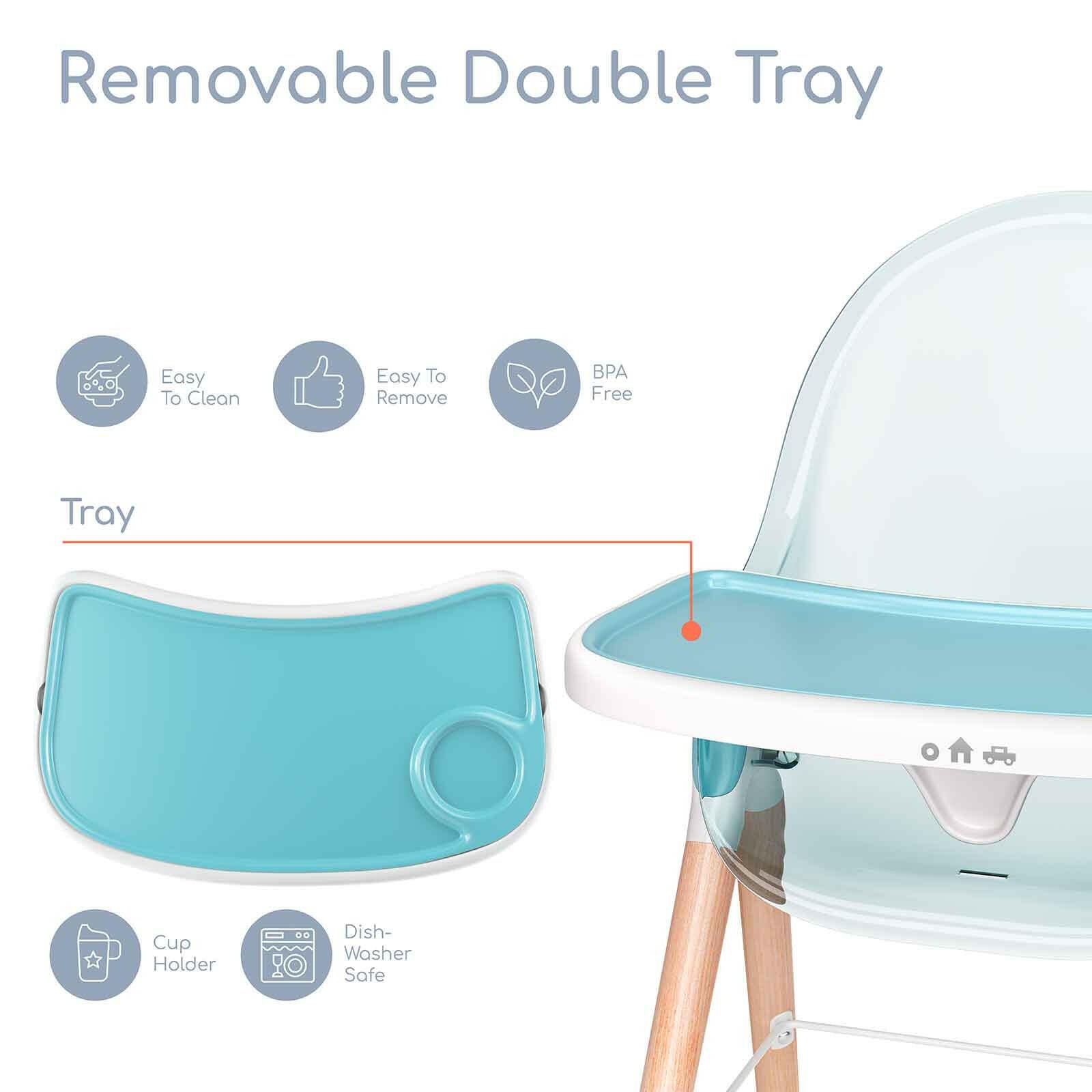 Children of Design 6 in 1 Deluxe High Chair Children of Design