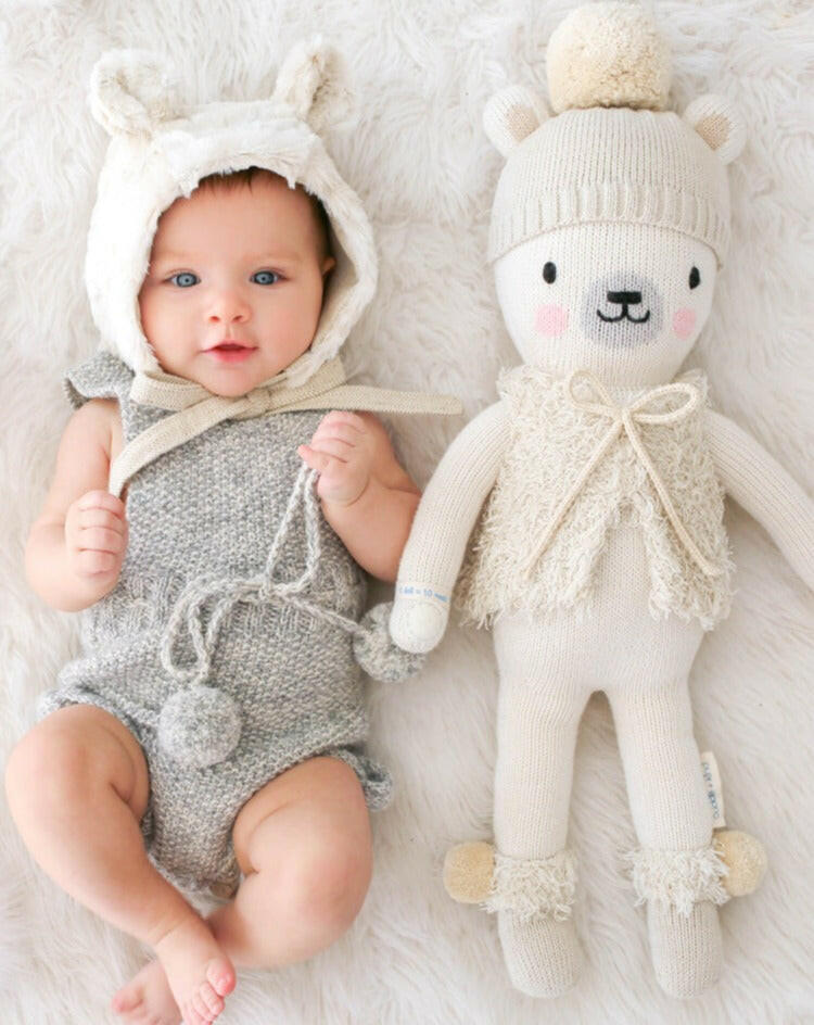Stella the Polar Bear Stuffies Cuddle + Kind