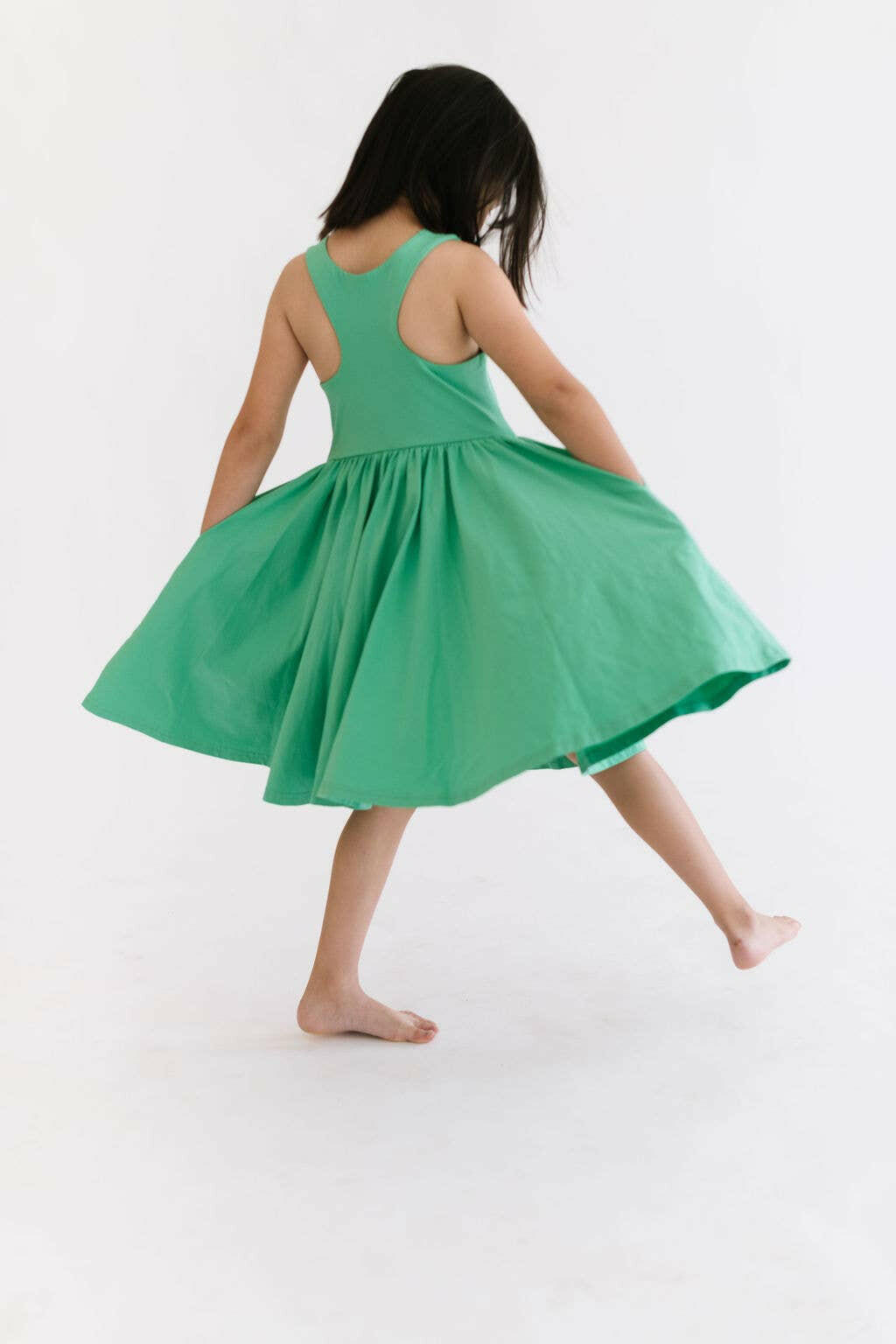 Charlotte Dress in Sea Green dress Ollie Jay