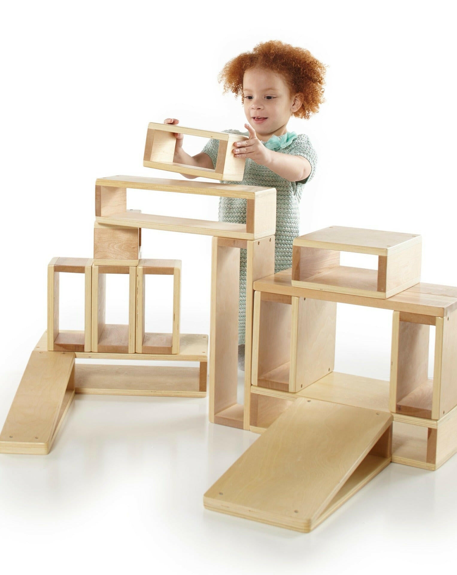 Guidecraft Hollow Blocks 16 Pc. Set Blocks Guidecraft