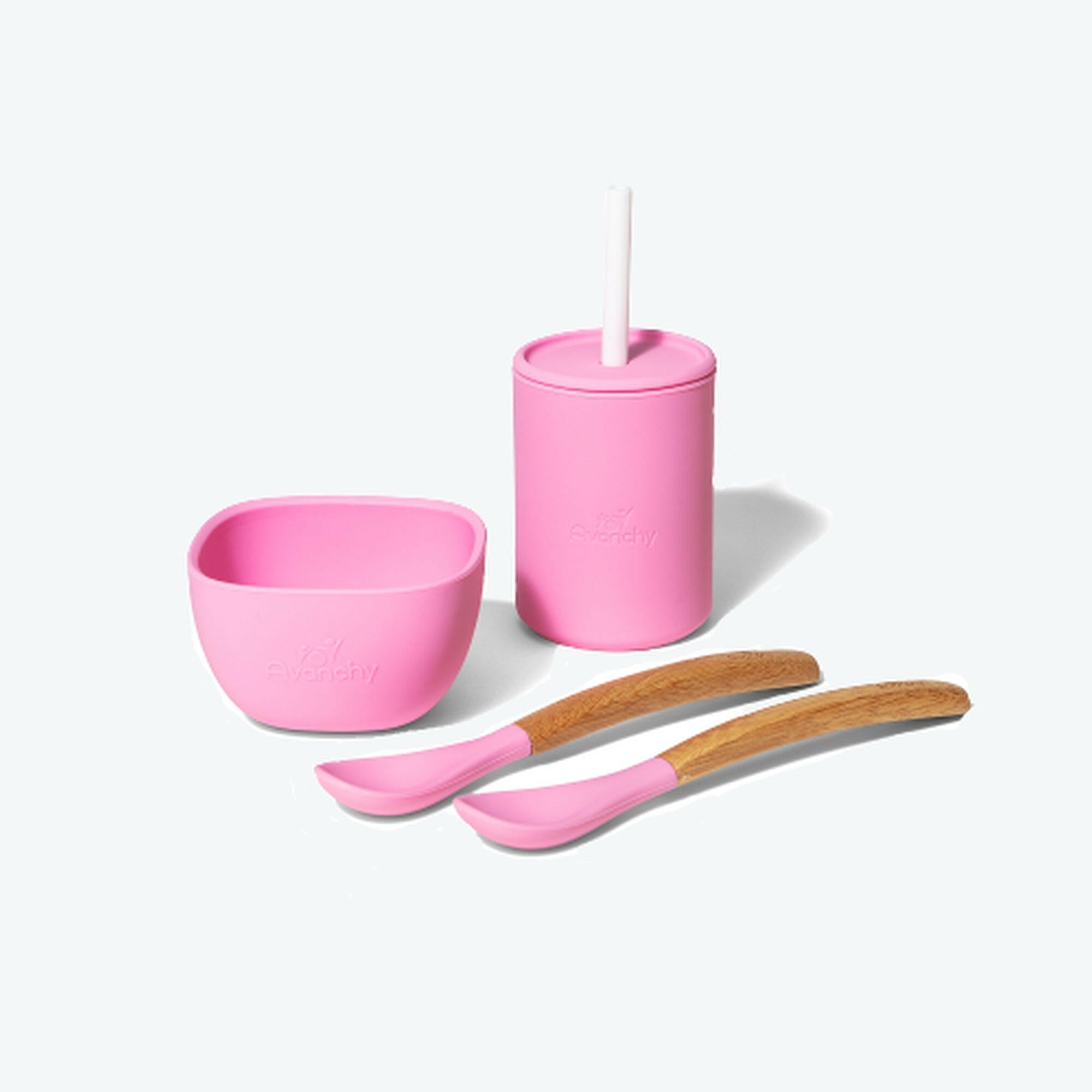 8 oz. Avanchy La Petite Essential Set Baby Feeding Avanchy Sustainable Baby Dishware