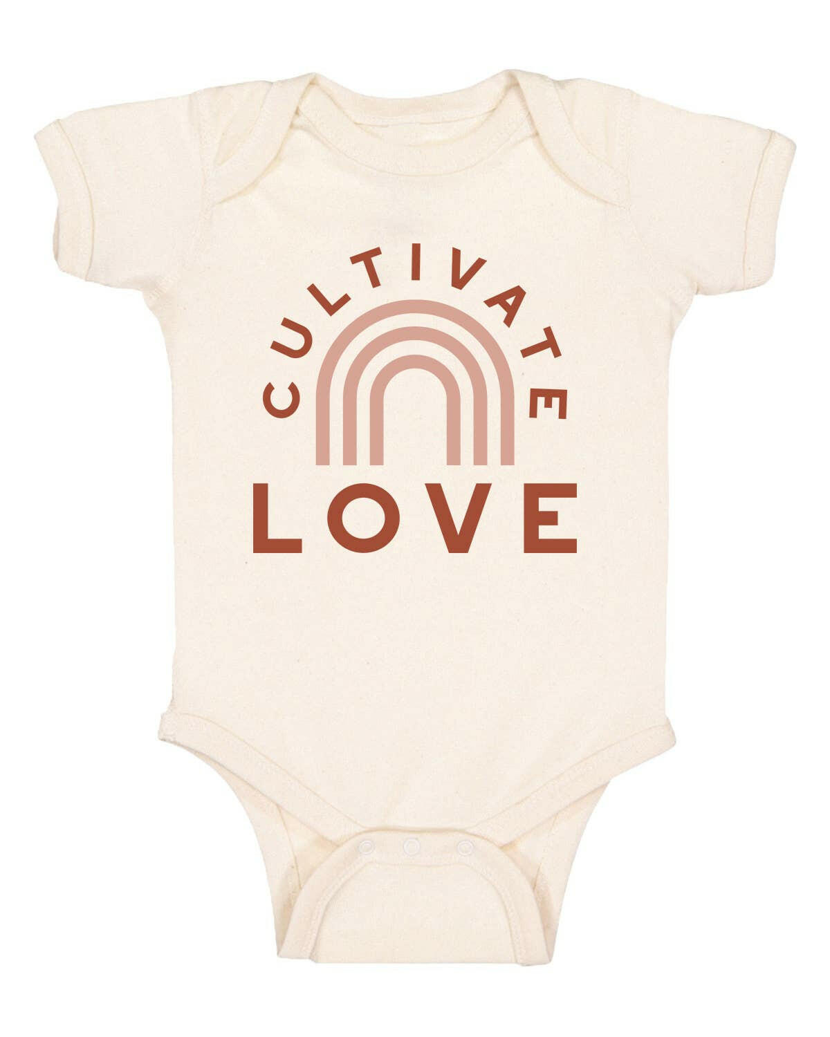 Cultivate Love Baby Bodysuit Polished Prints
