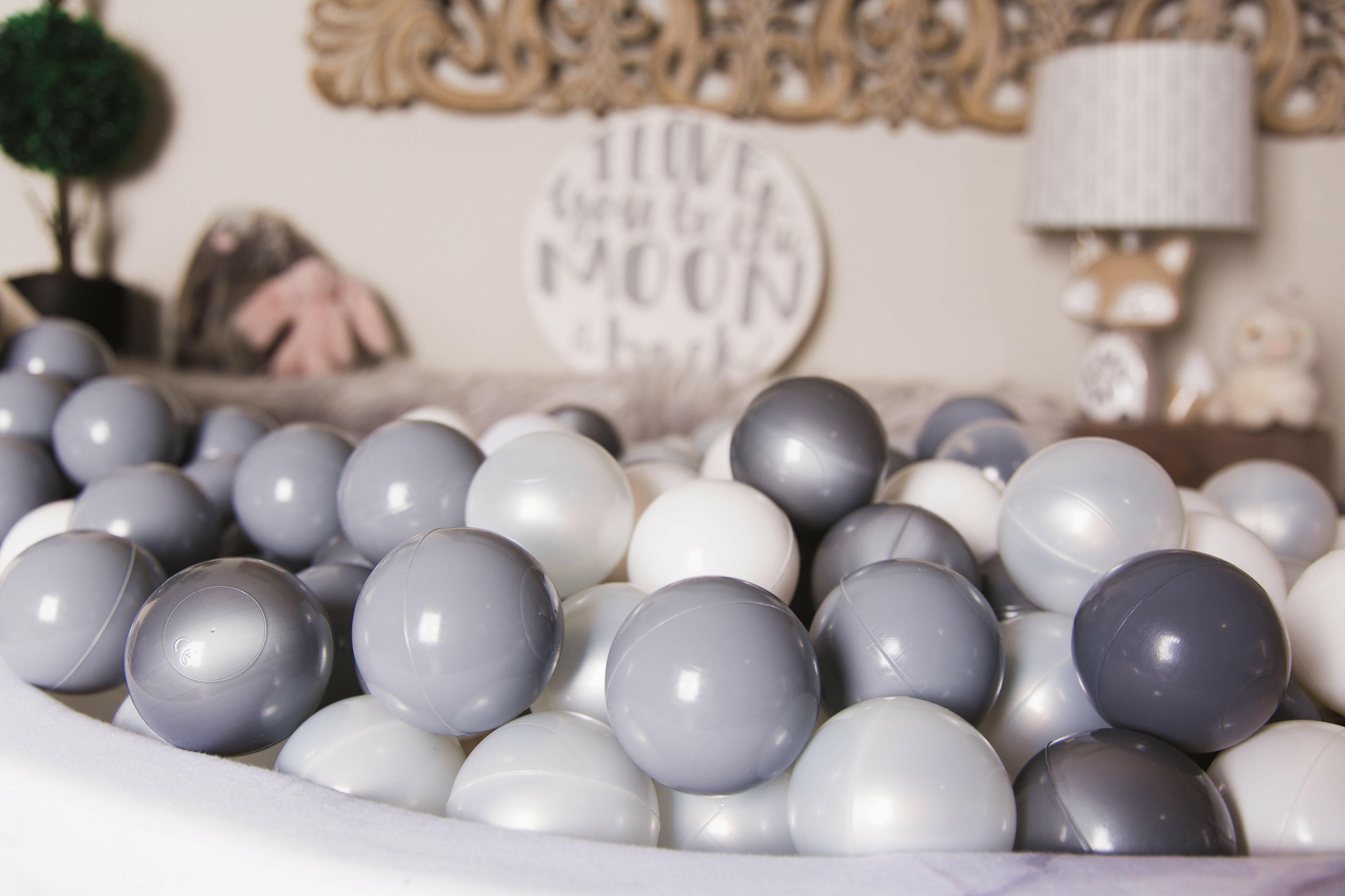 Luxurious Marble Ball Pit + 200 Pit Balls Ball Pit Bundles Little Big Playroom