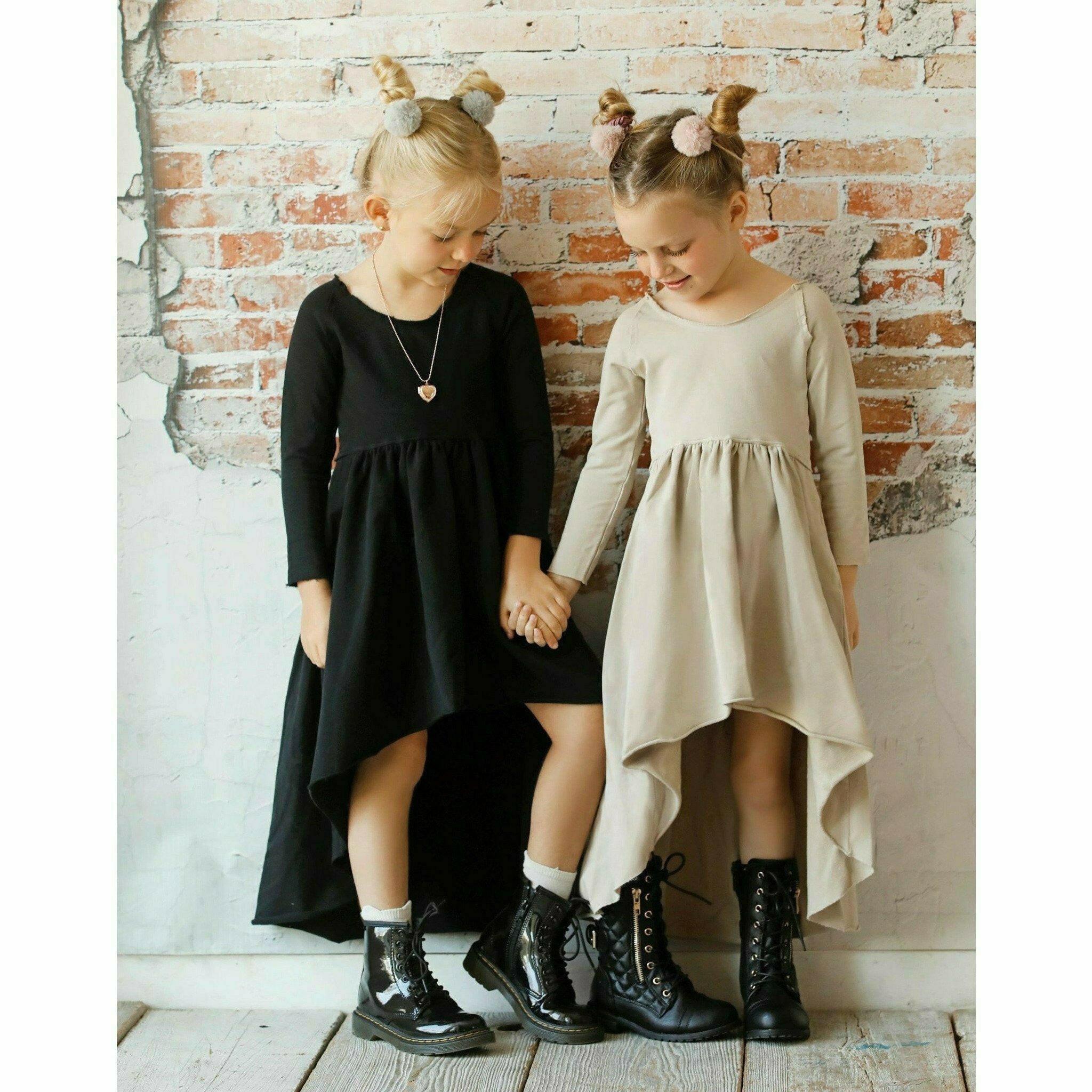 Organic Giselle Dress Long Sleeve Black Dresses Be Mi Los Angeles 2-3 Black