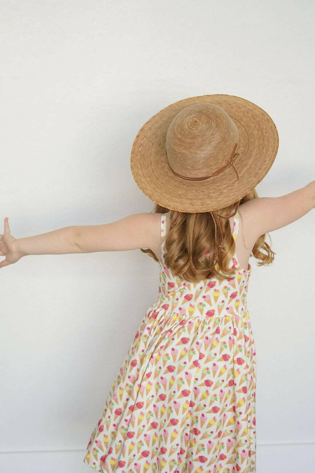 Camila Dress in Ice Cream Scoop Ollie Jay