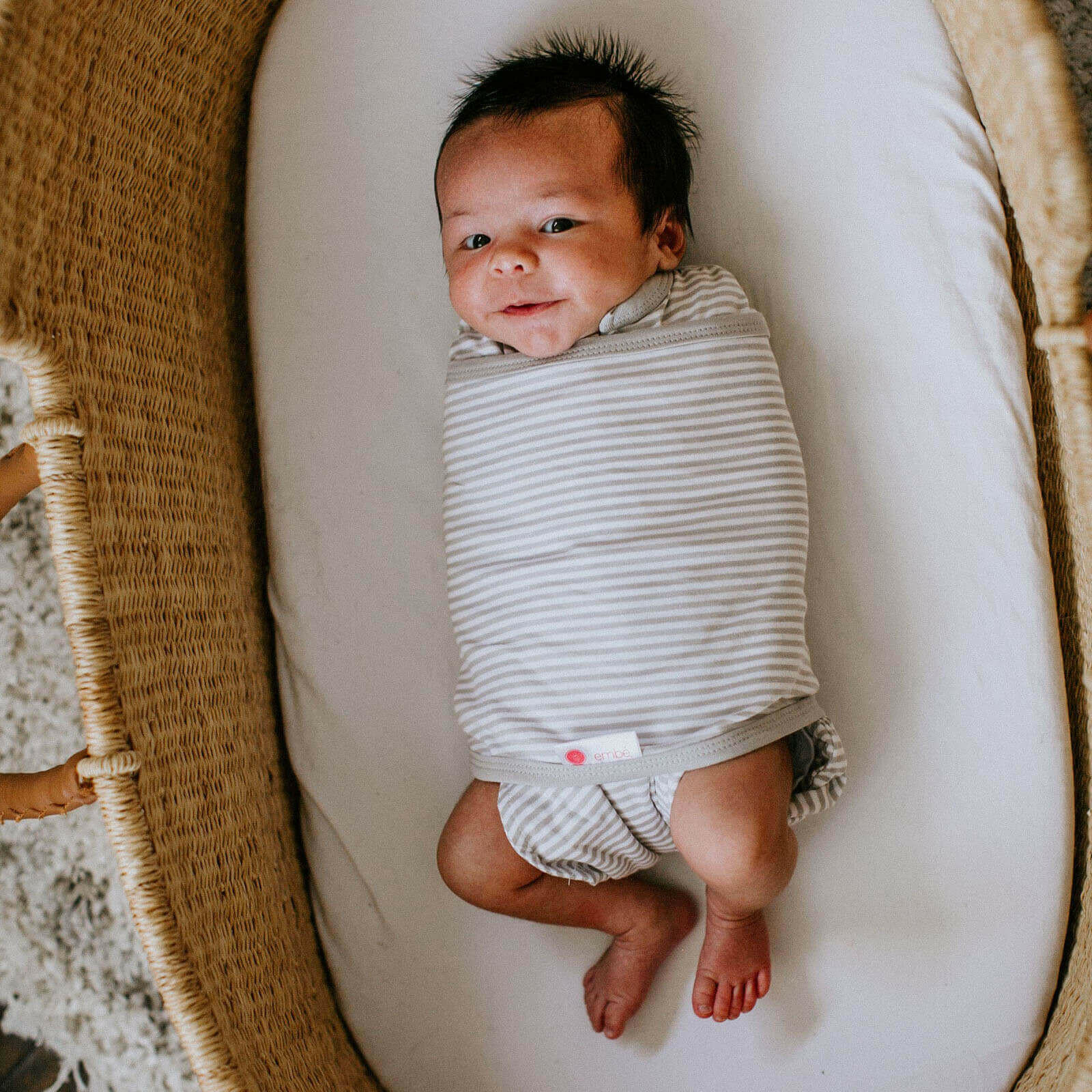 3-Pack Swaddle Wrap Bundle 100% Cotton Jersey embé®