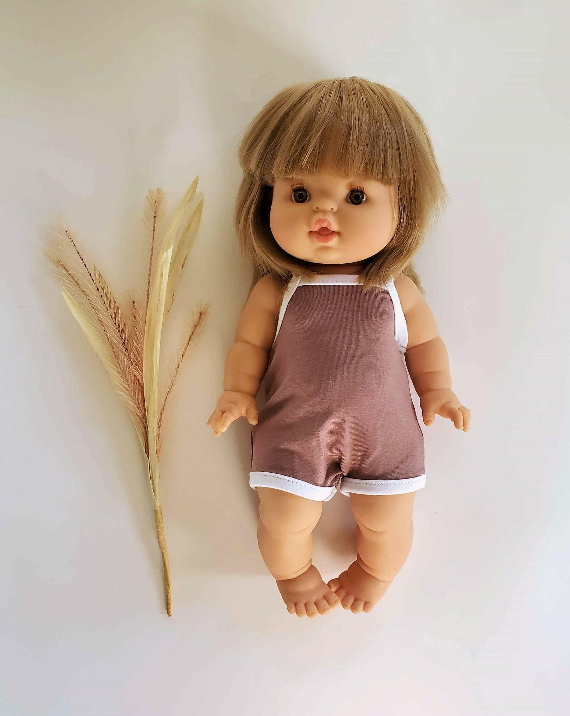 Minikane Bodysuit- Tea Rose Doll Clothing Minikane