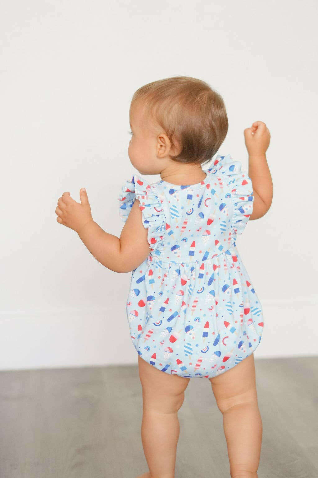 Betsy Romper in Sweet Freedom romper Ollie Jay