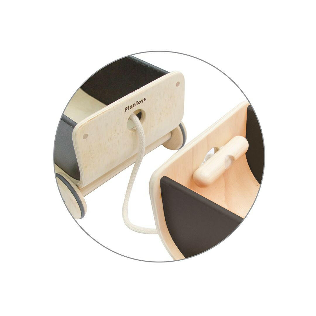 Wagon - Black  PlanToys